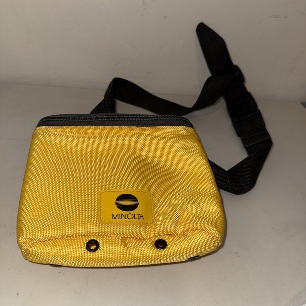 Vintage MINOLTA Weathermatic Dual 35 Underwater Camera * BAG ONLY Made In JAPAN